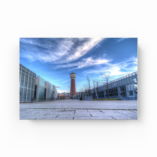 Cologne water tower - Canvas Print