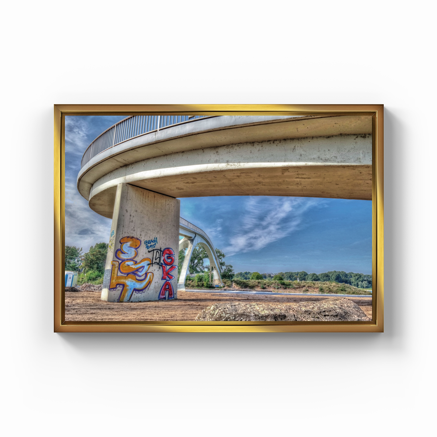 katzenbuckel bridge - Canvas Print