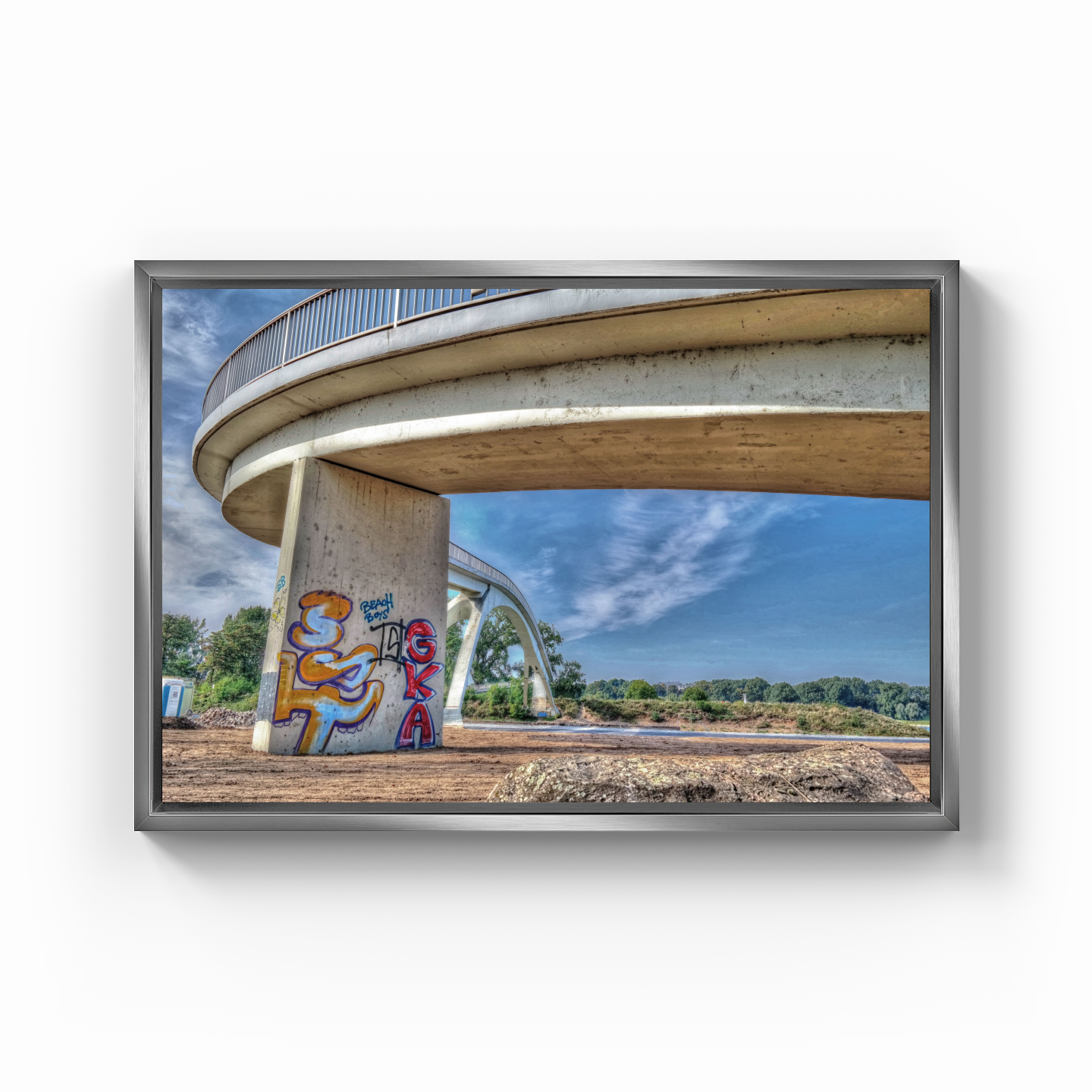 katzenbuckel bridge - Canvas Print