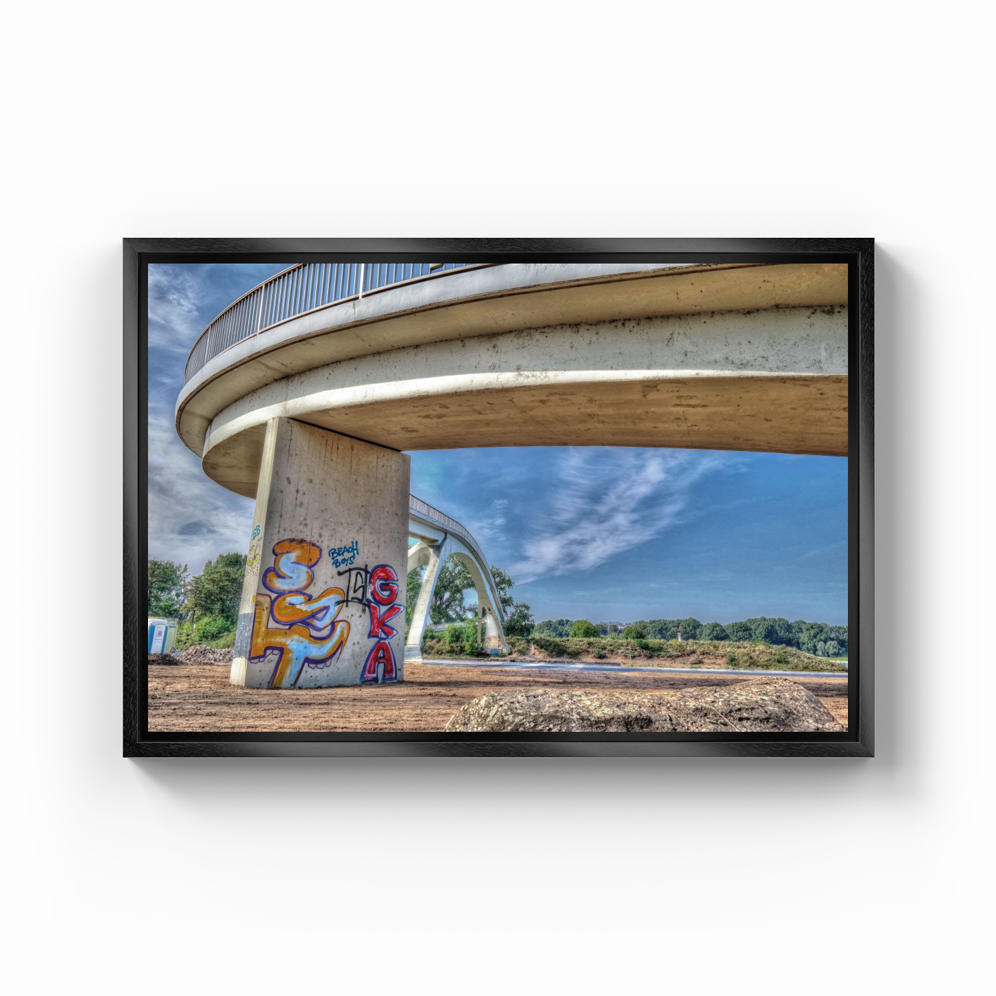 katzenbuckel bridge - Canvas Print