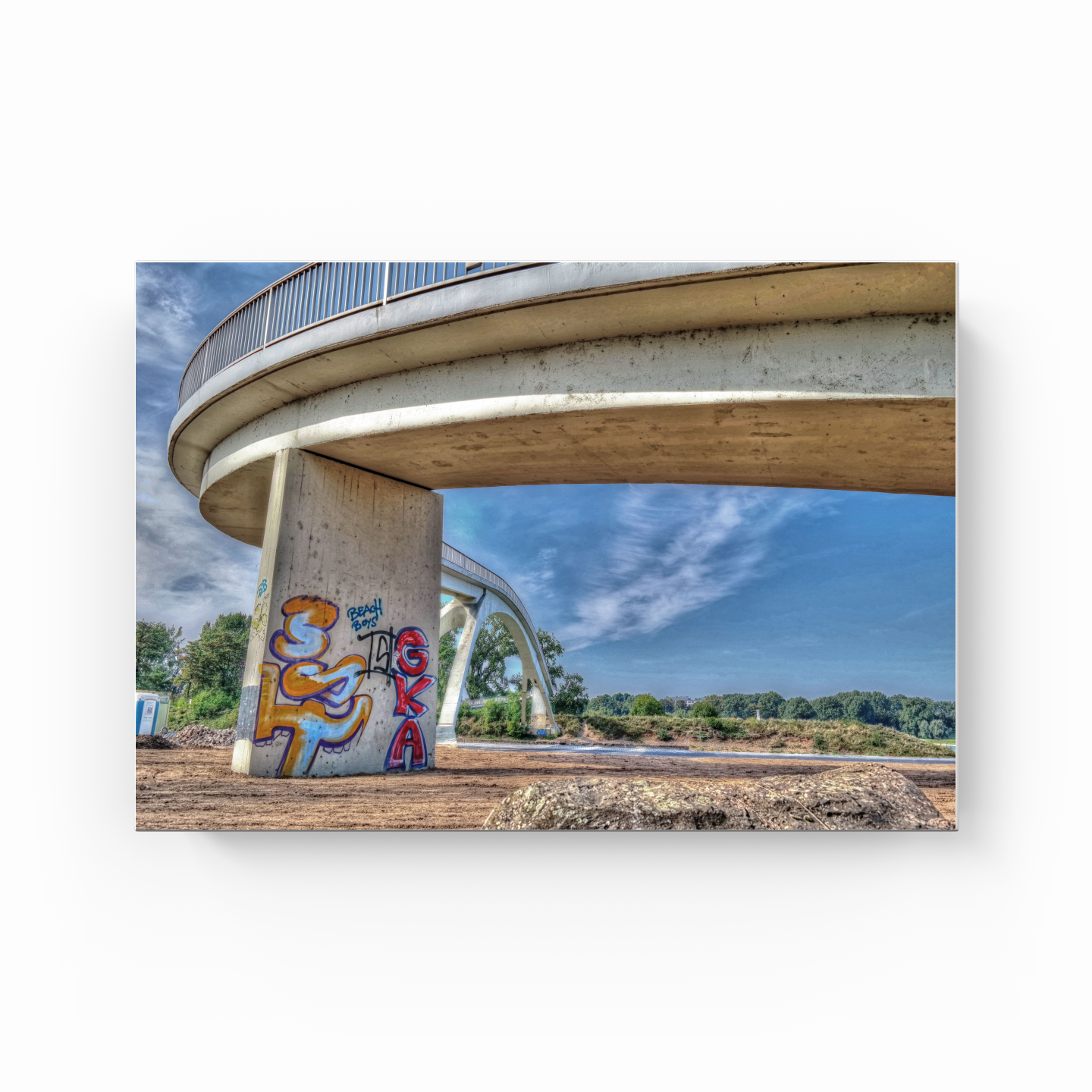 katzenbuckel bridge - Canvas Print