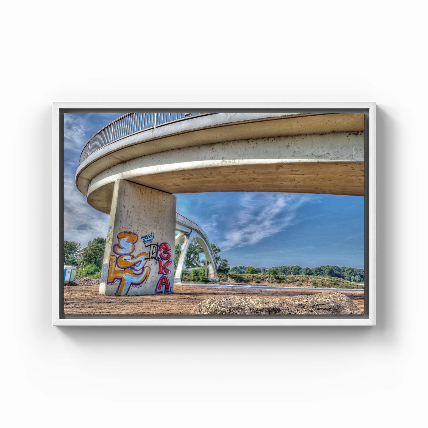 katzenbuckel bridge - Canvas Print