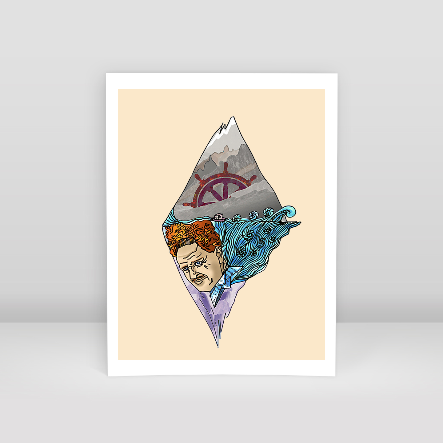 Nazım Hikmet - Art Print