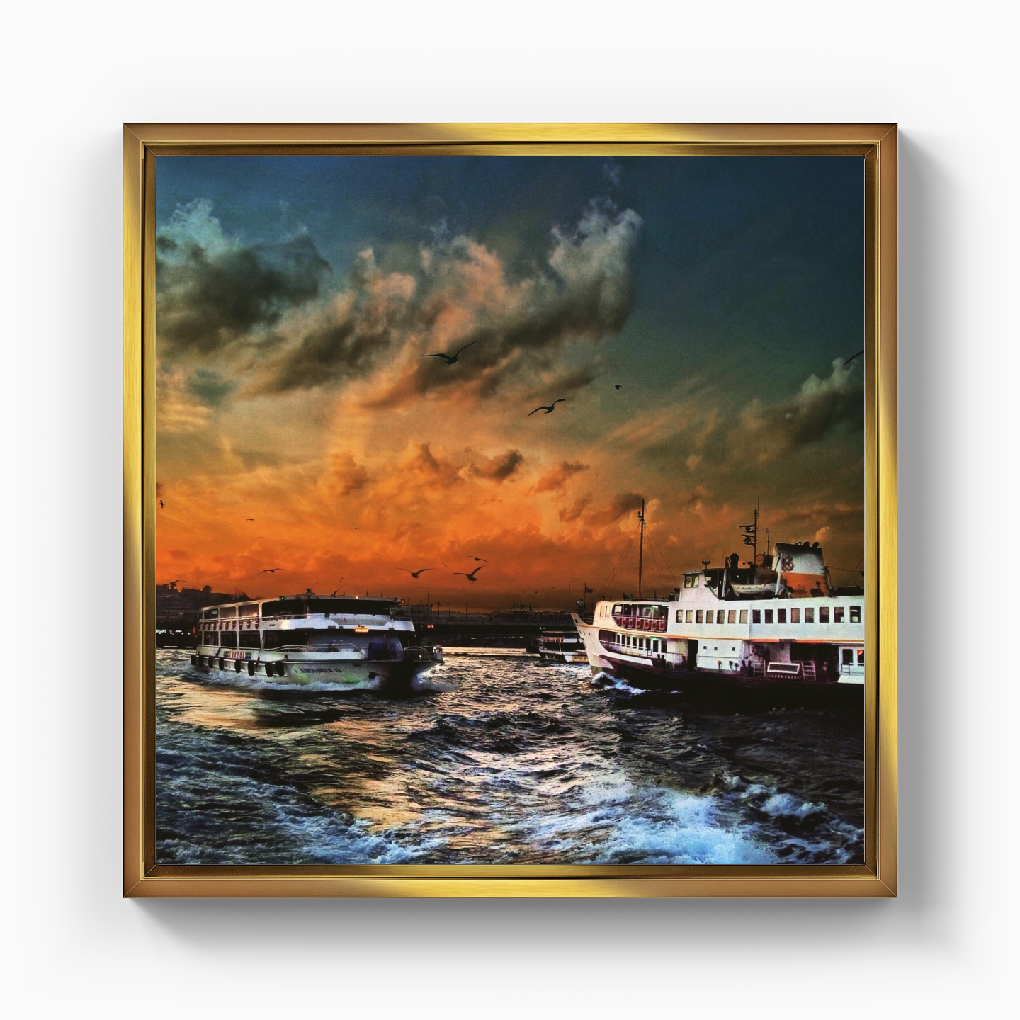 At Sea - Canvas Print