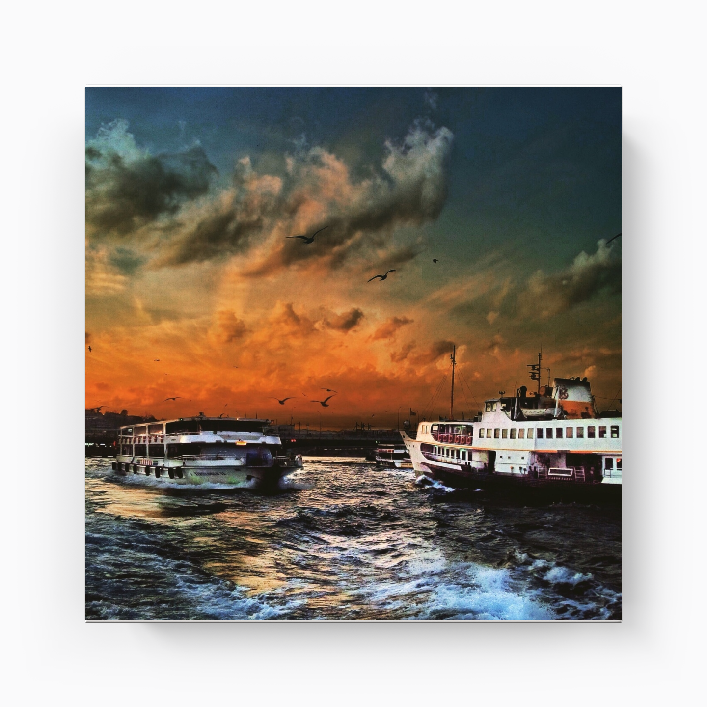 At Sea - Canvas Print