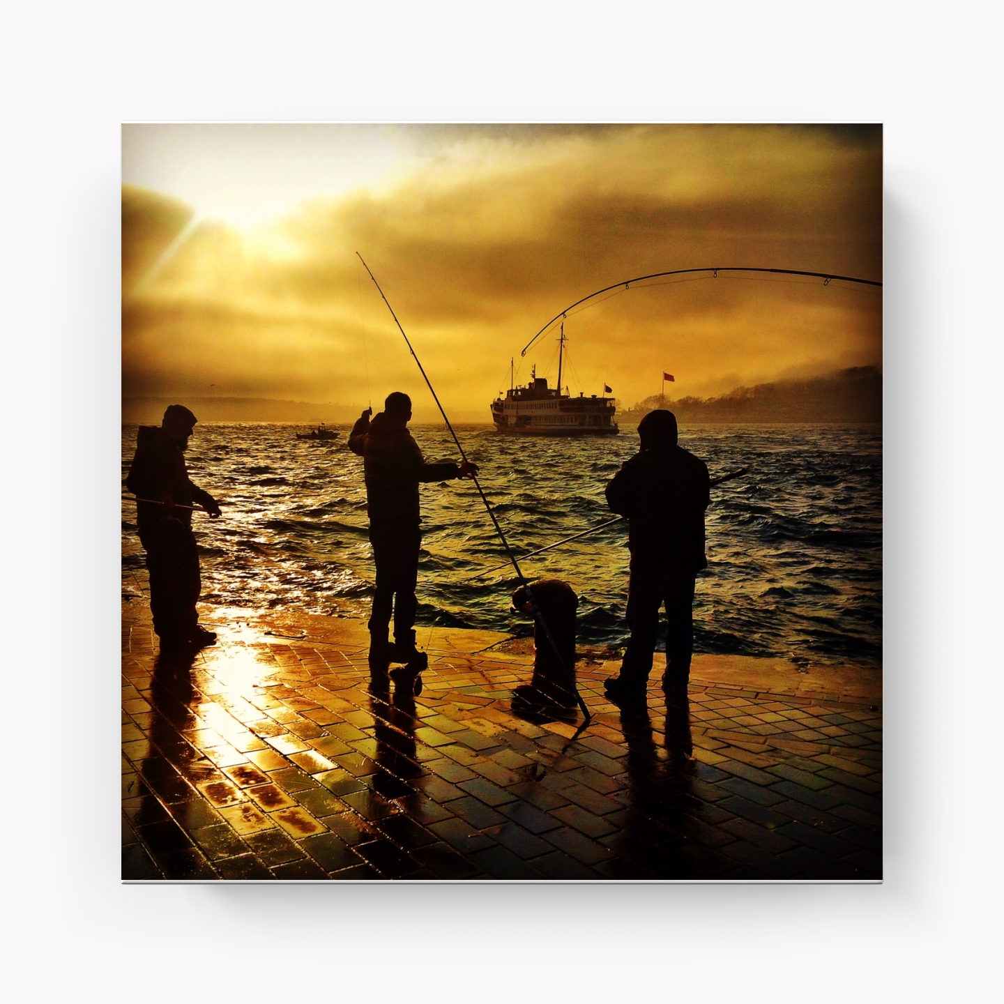 Starting the Day - Canvas Print