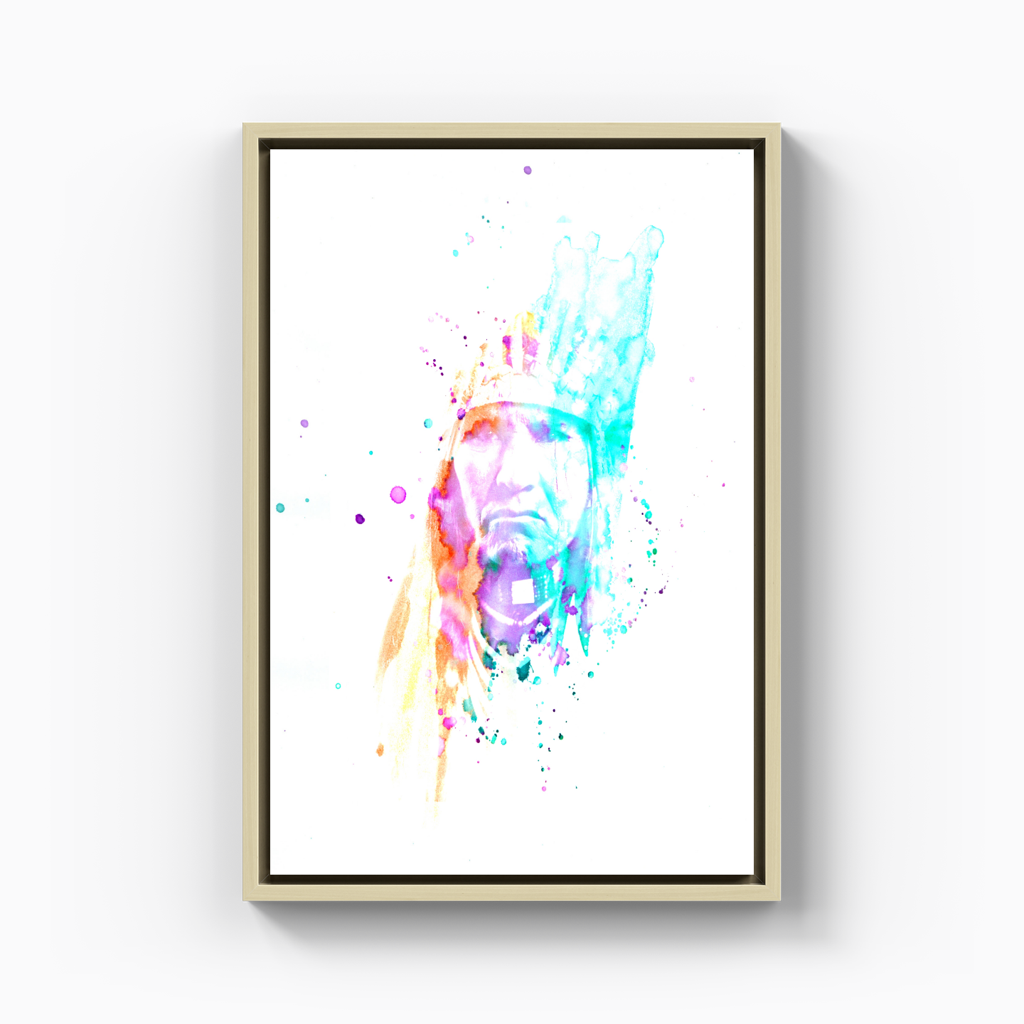 Injun - Canvas Print