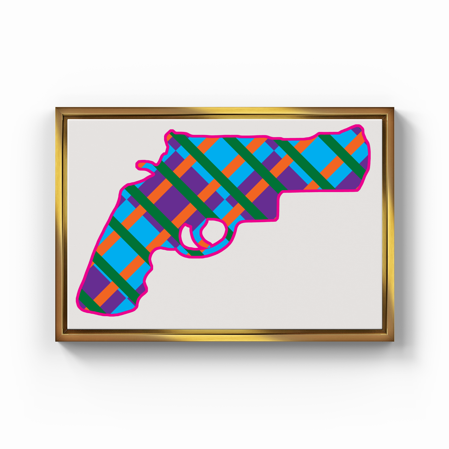 Gun - Canvas Painting