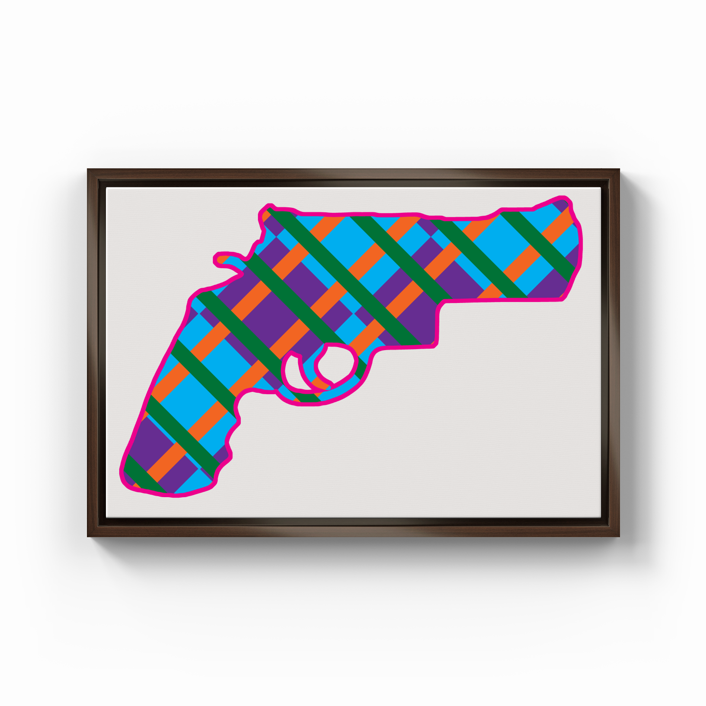 Gun - Canvas Painting