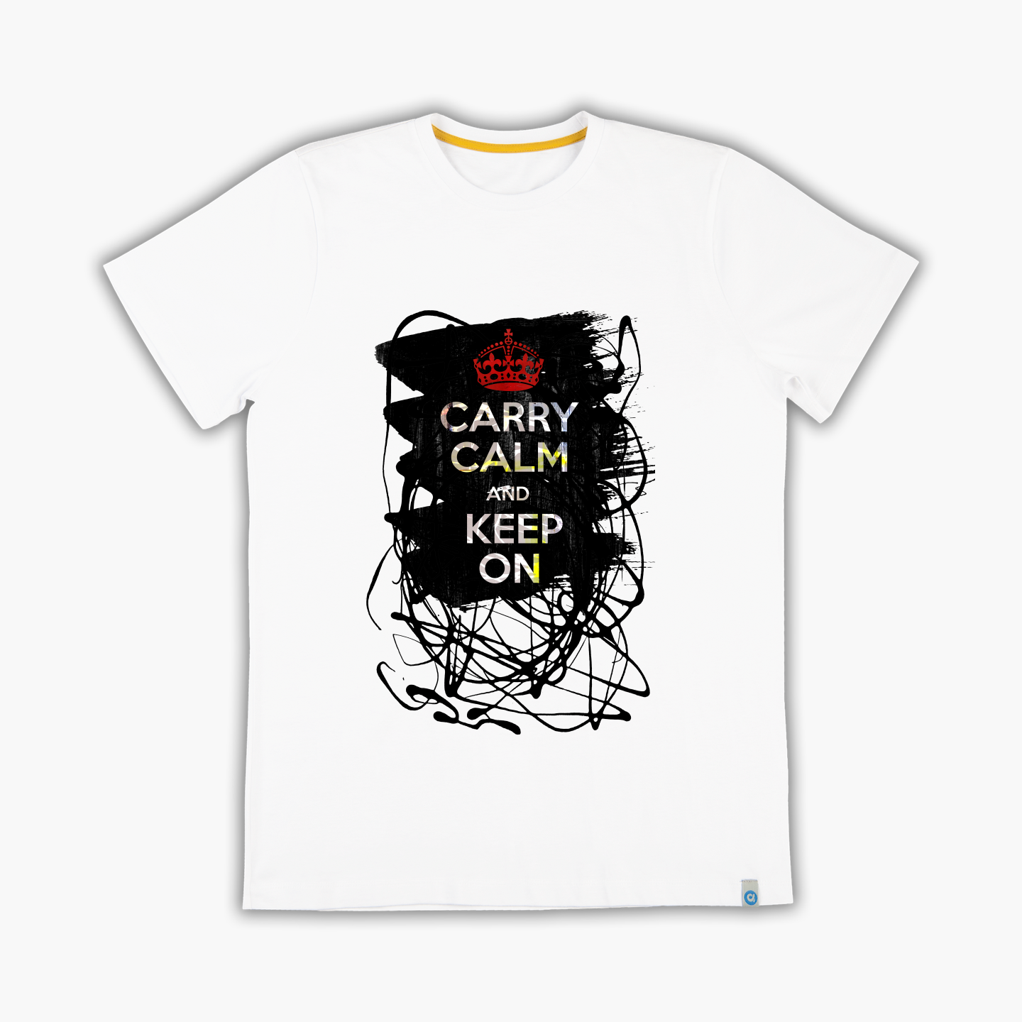 carry calm and keep on - T-Shirt