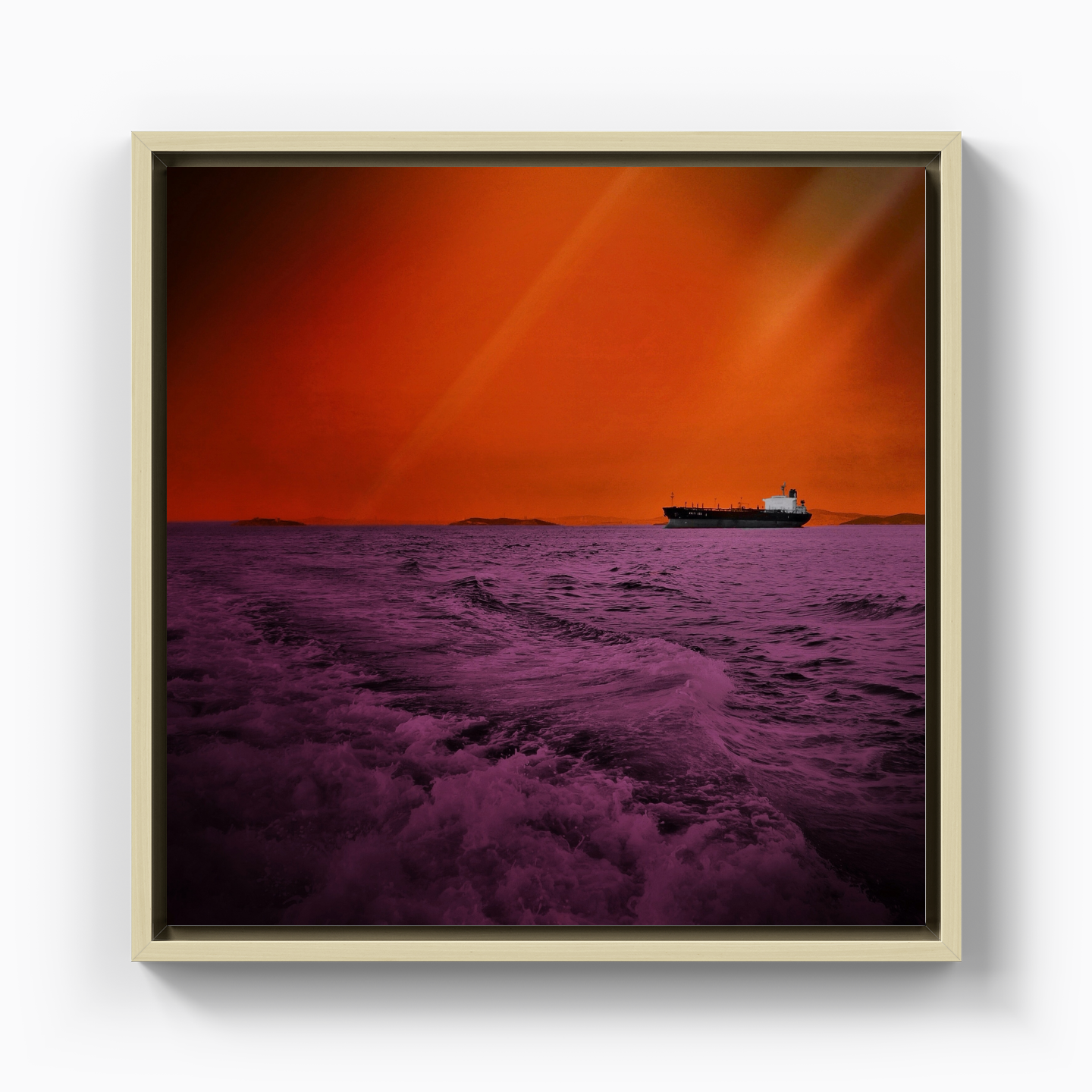 Ship - Canvas Print