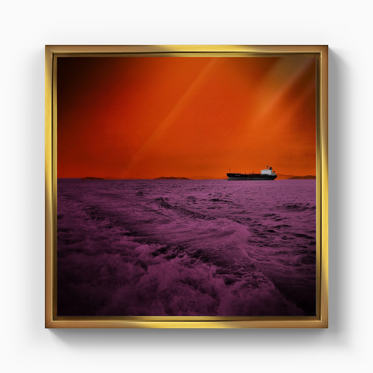 Ship - Canvas Print