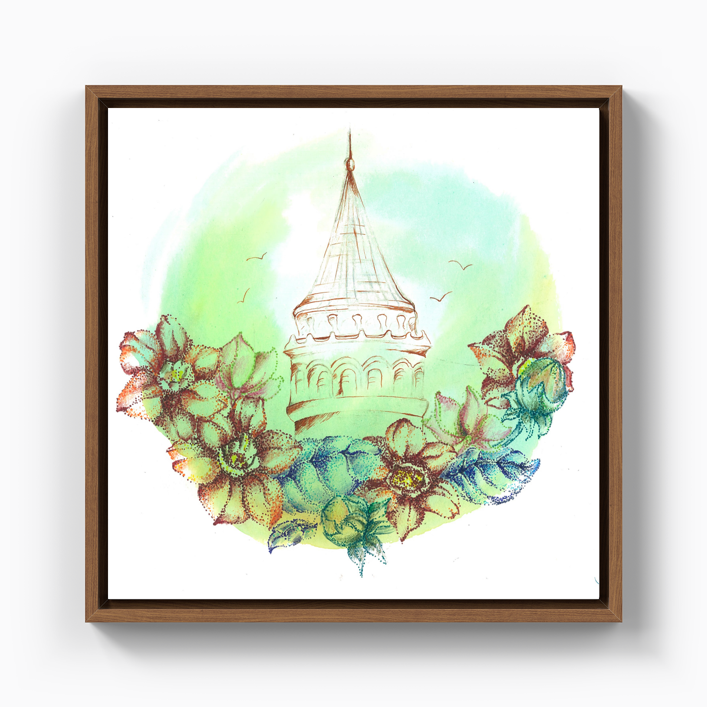 Galata Tower - Canvas Painting