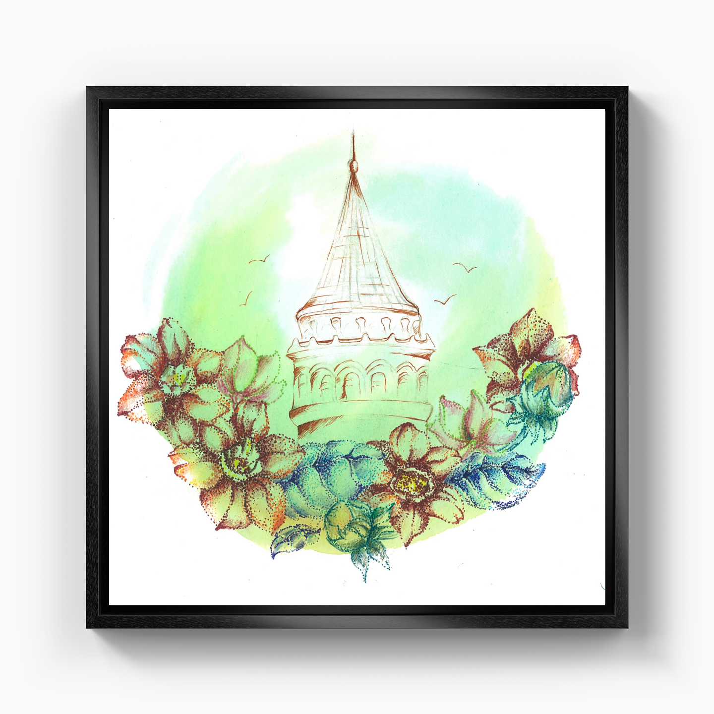 Galata Tower - Canvas Painting