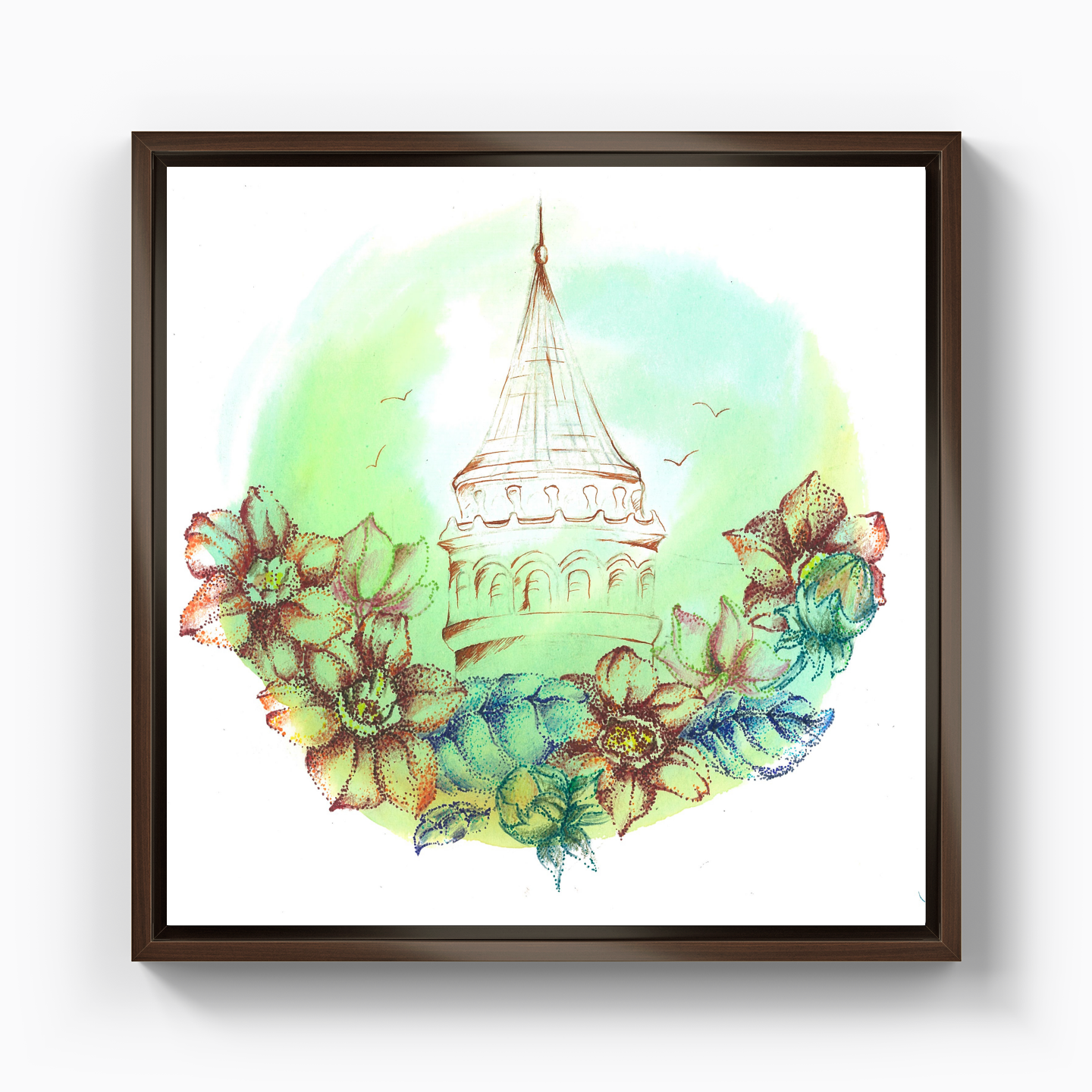 Galata Tower - Canvas Painting