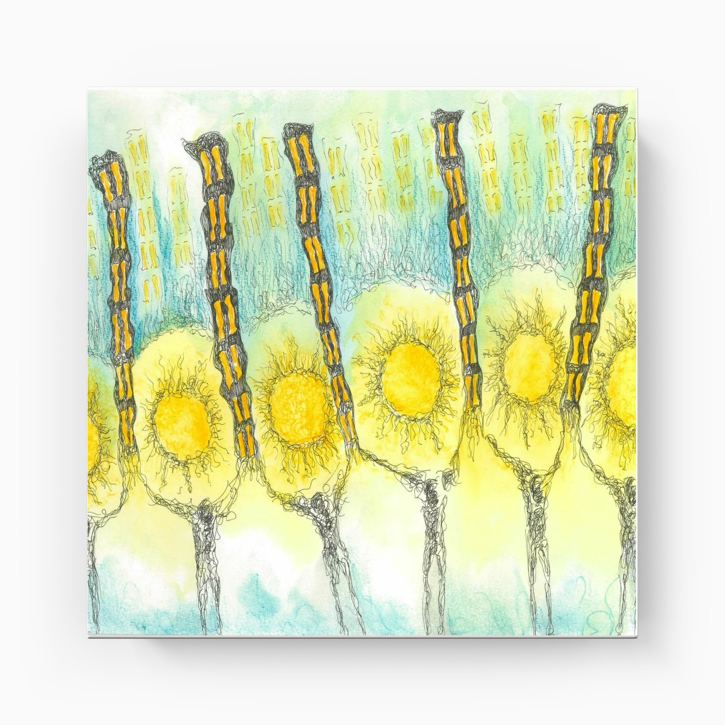 Sun - Canvas Painting