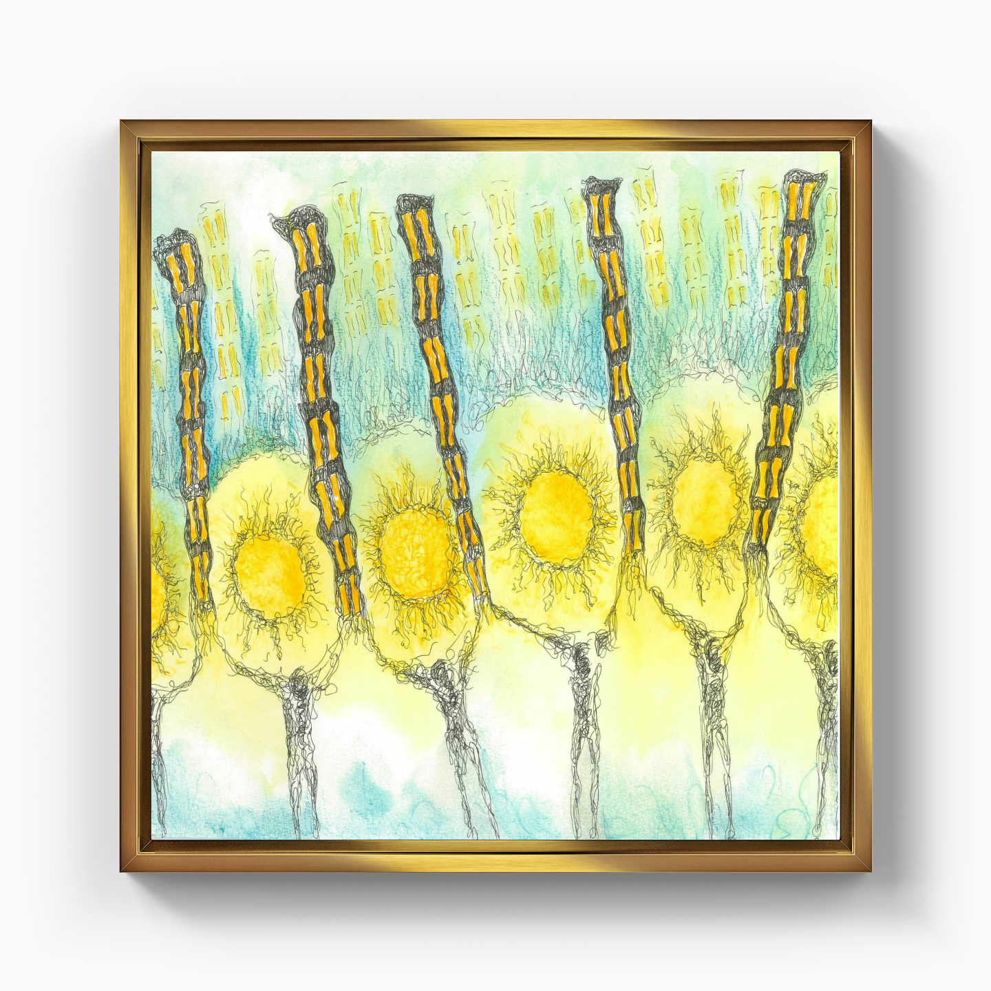 Sun - Canvas Painting