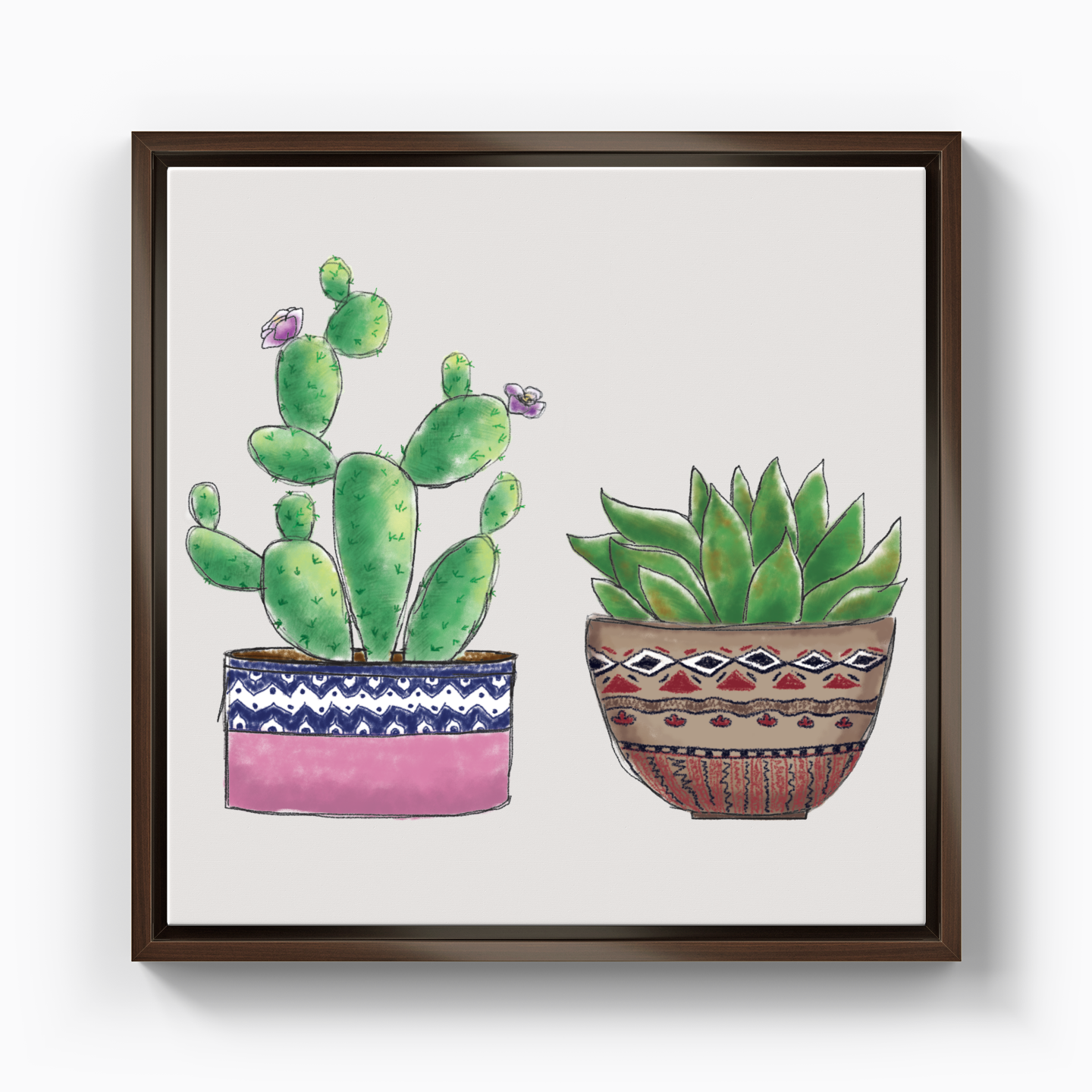 Succulent - Canvas Print