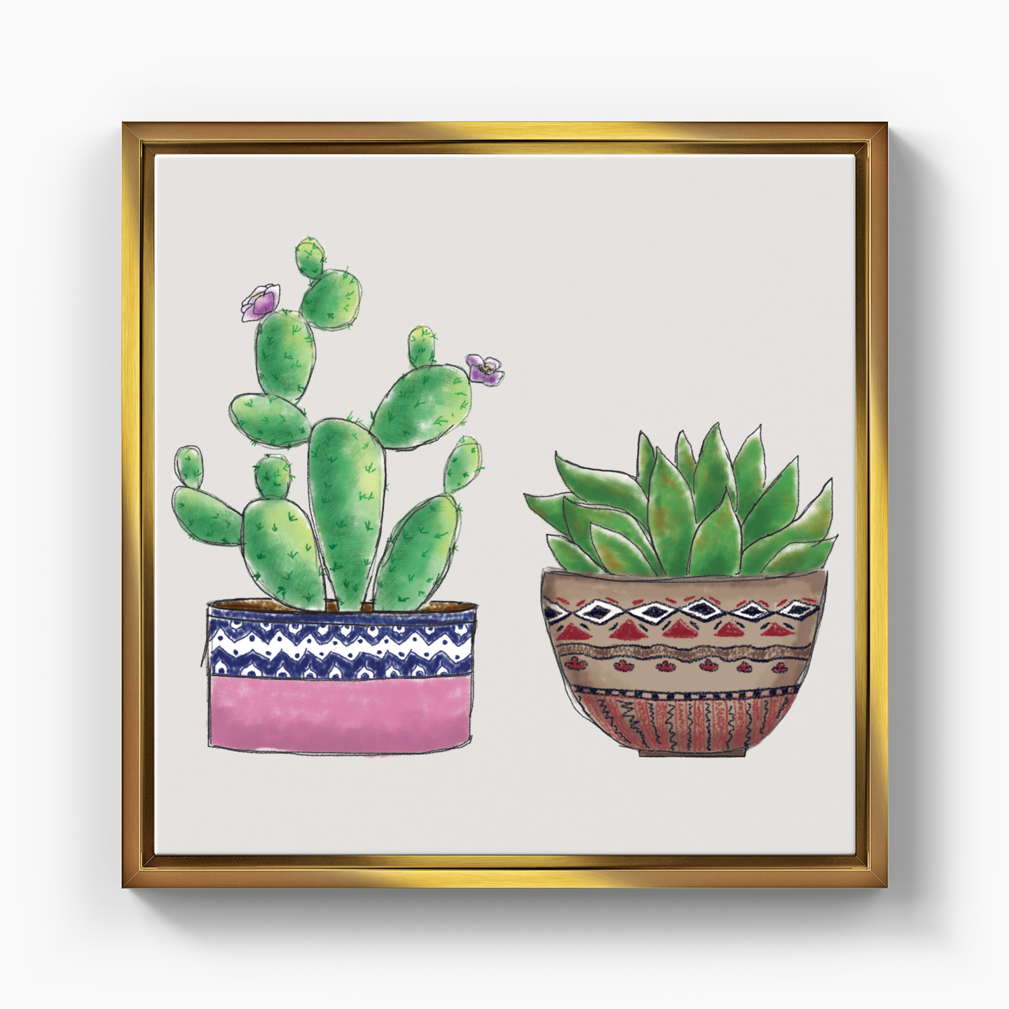 Succulent - Canvas Print