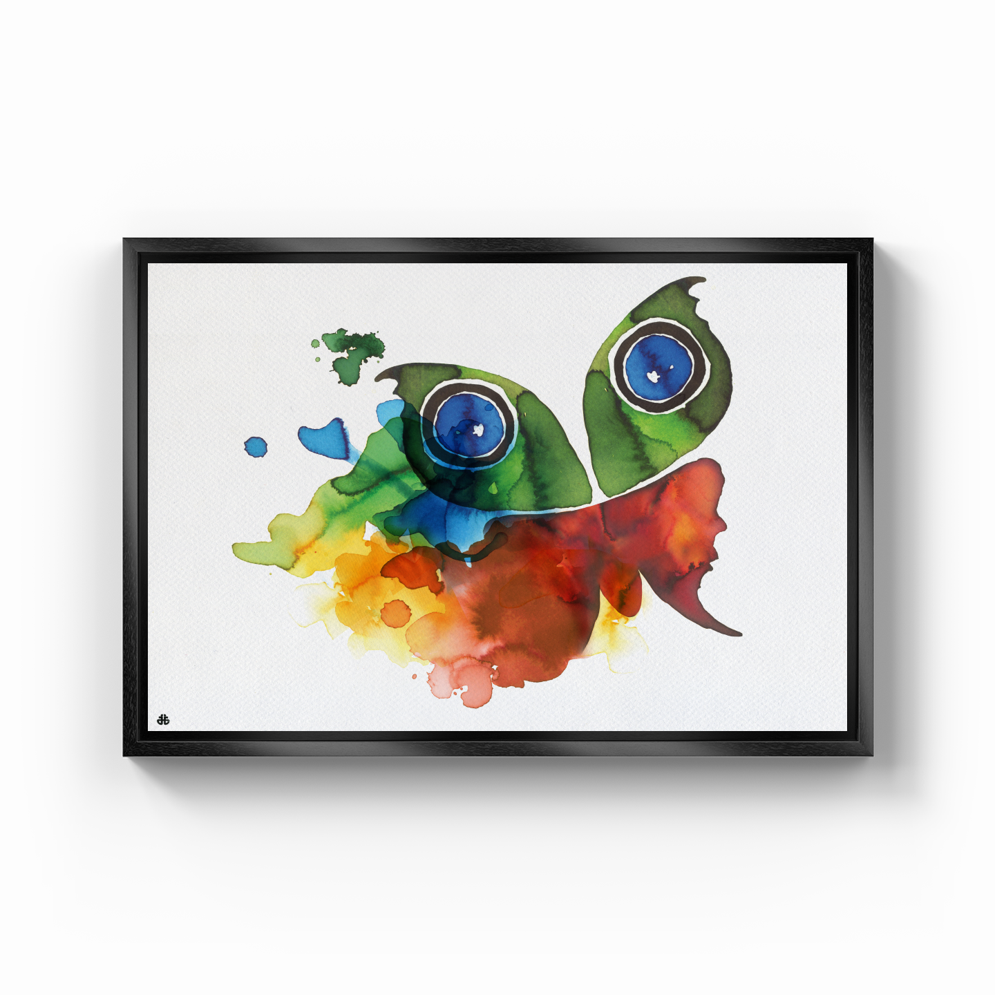 Colorful Butterfly - Canvas Painting