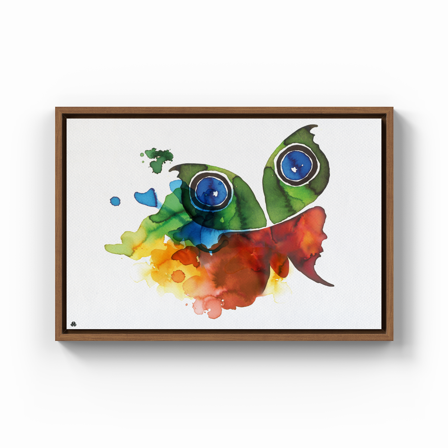 Colorful Butterfly - Canvas Painting