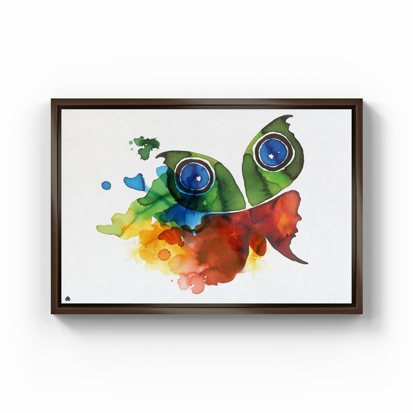 Colorful Butterfly - Canvas Painting