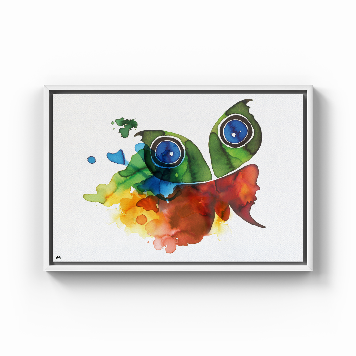 Colorful Butterfly - Canvas Painting