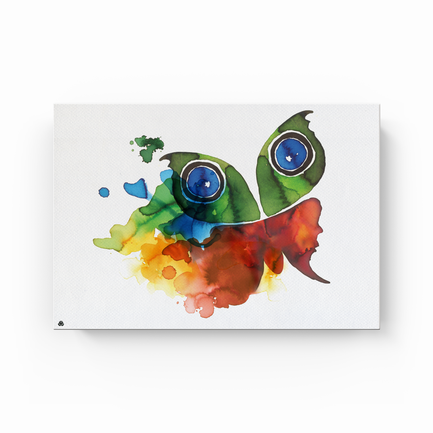 Colorful Butterfly - Canvas Painting