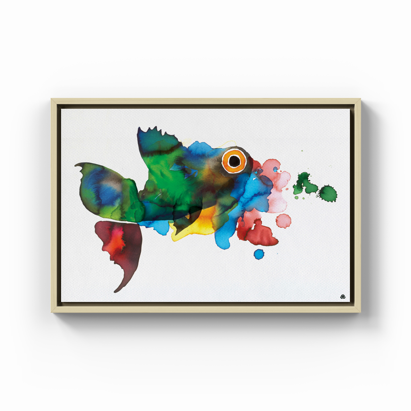 Colorful Fish - Canvas Print