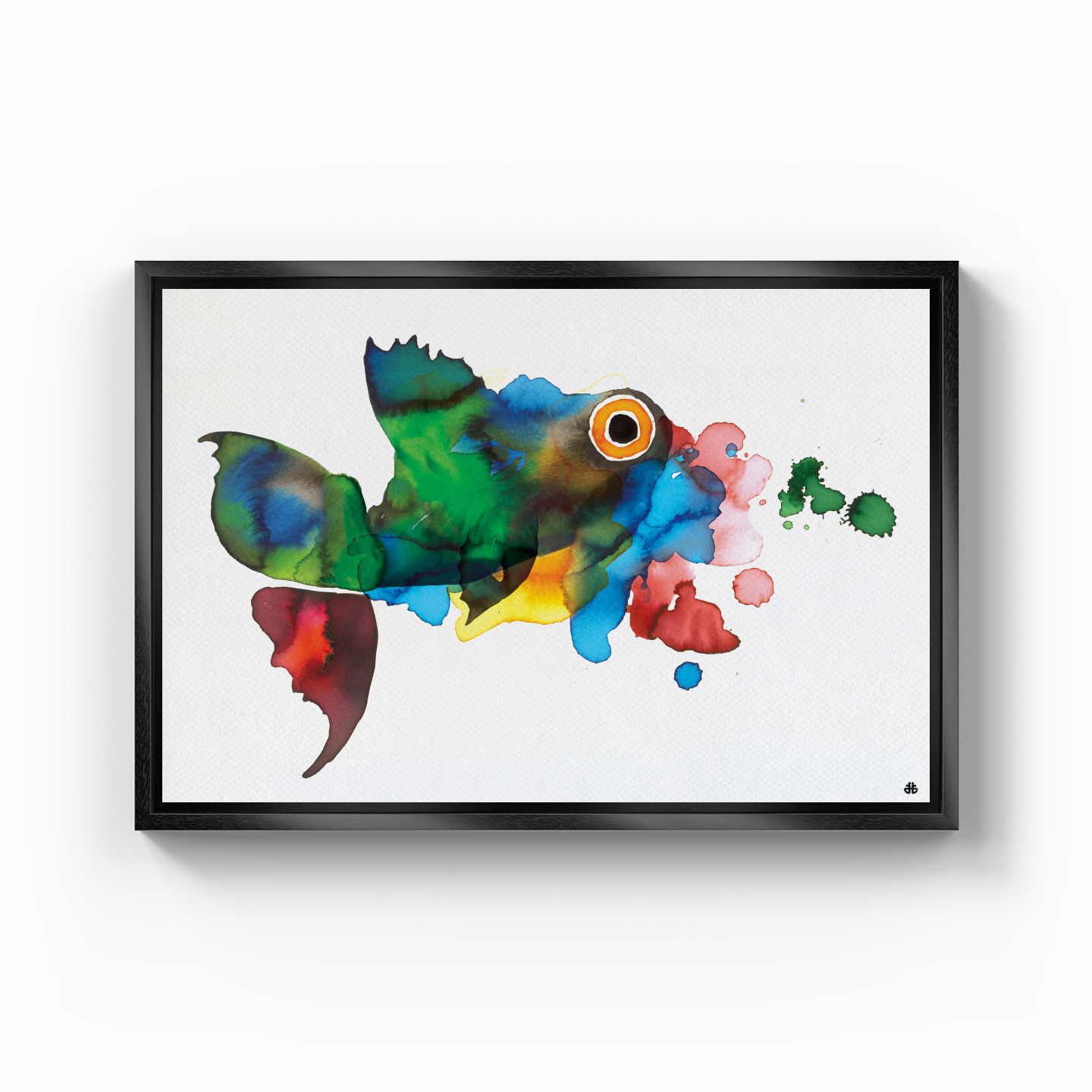 Colorful Fish - Canvas Print