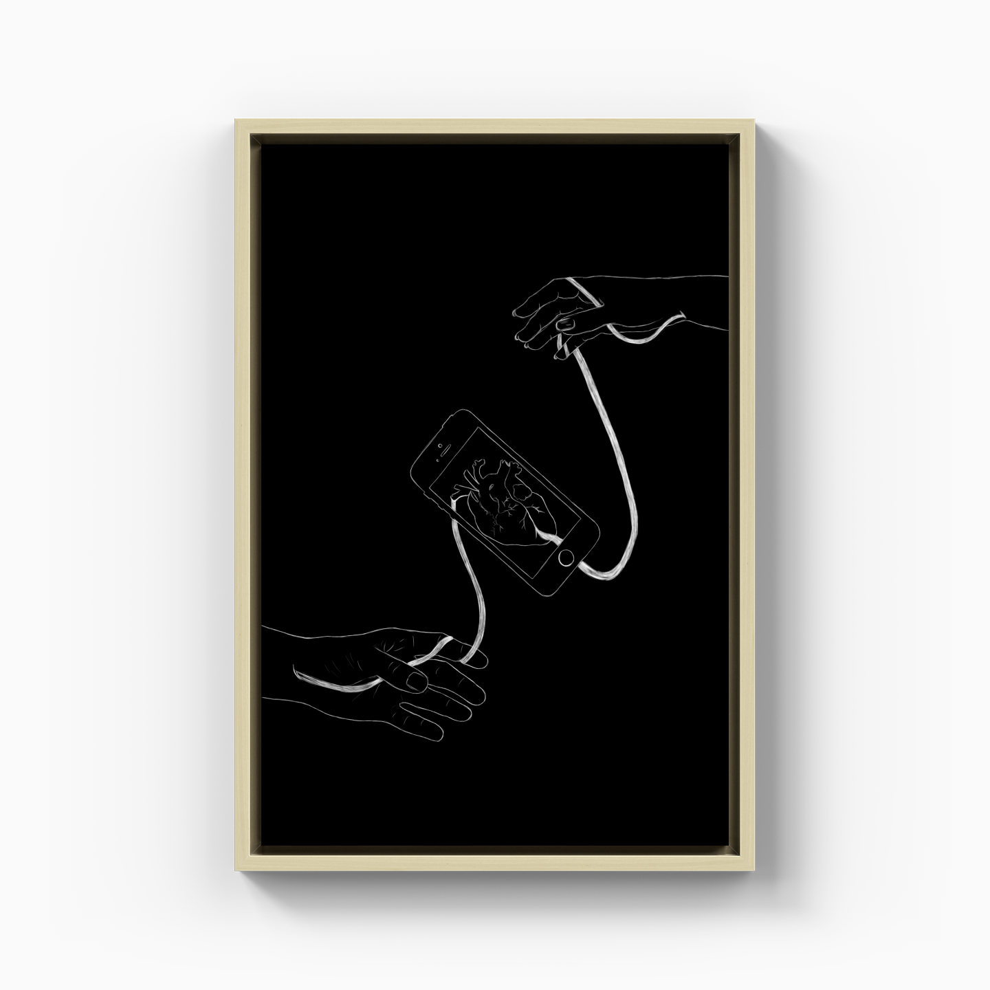 touch - Canvas Print