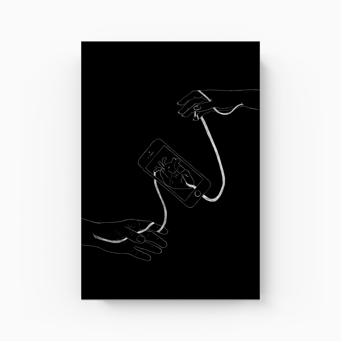 touch - Canvas Print