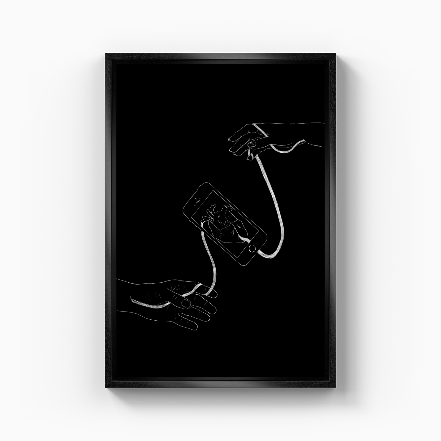 touch - Canvas Print