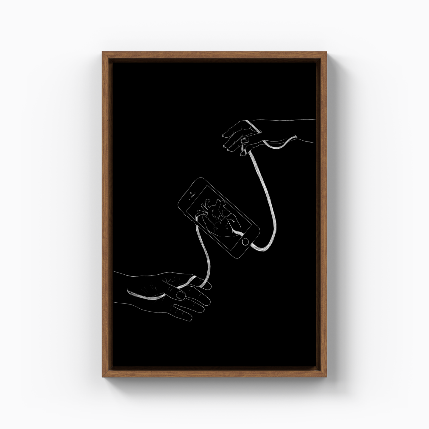 touch - Canvas Print