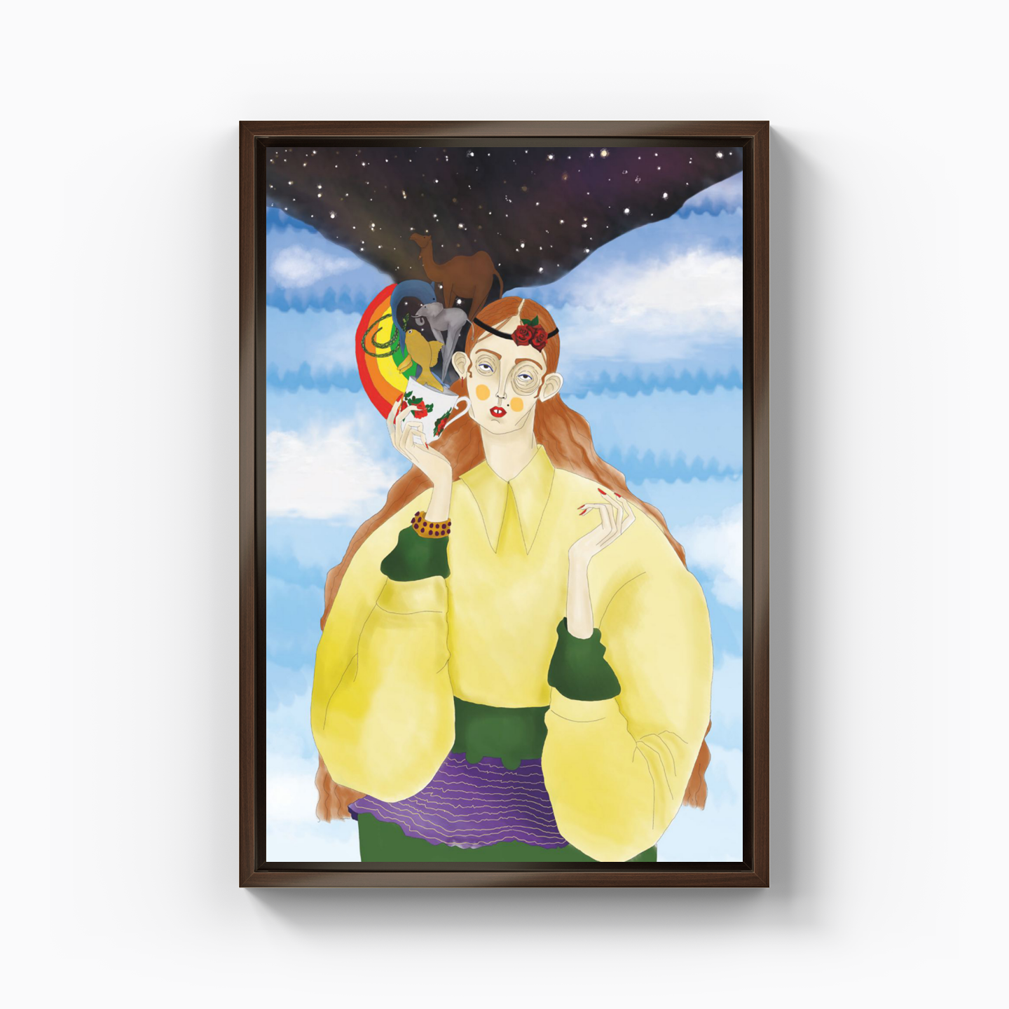 Dream Fortune Teller - Canvas Print