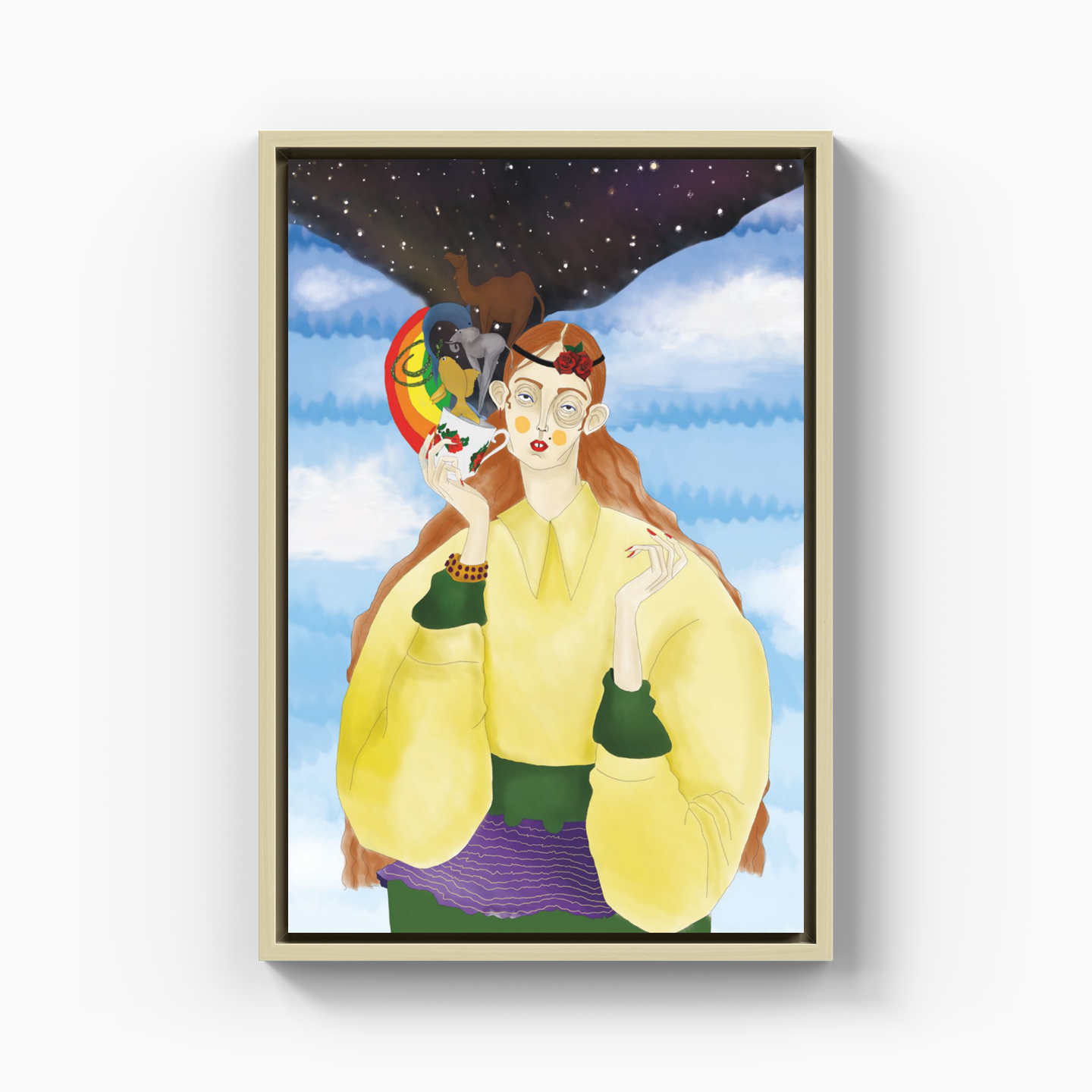 Dream Fortune Teller - Canvas Print