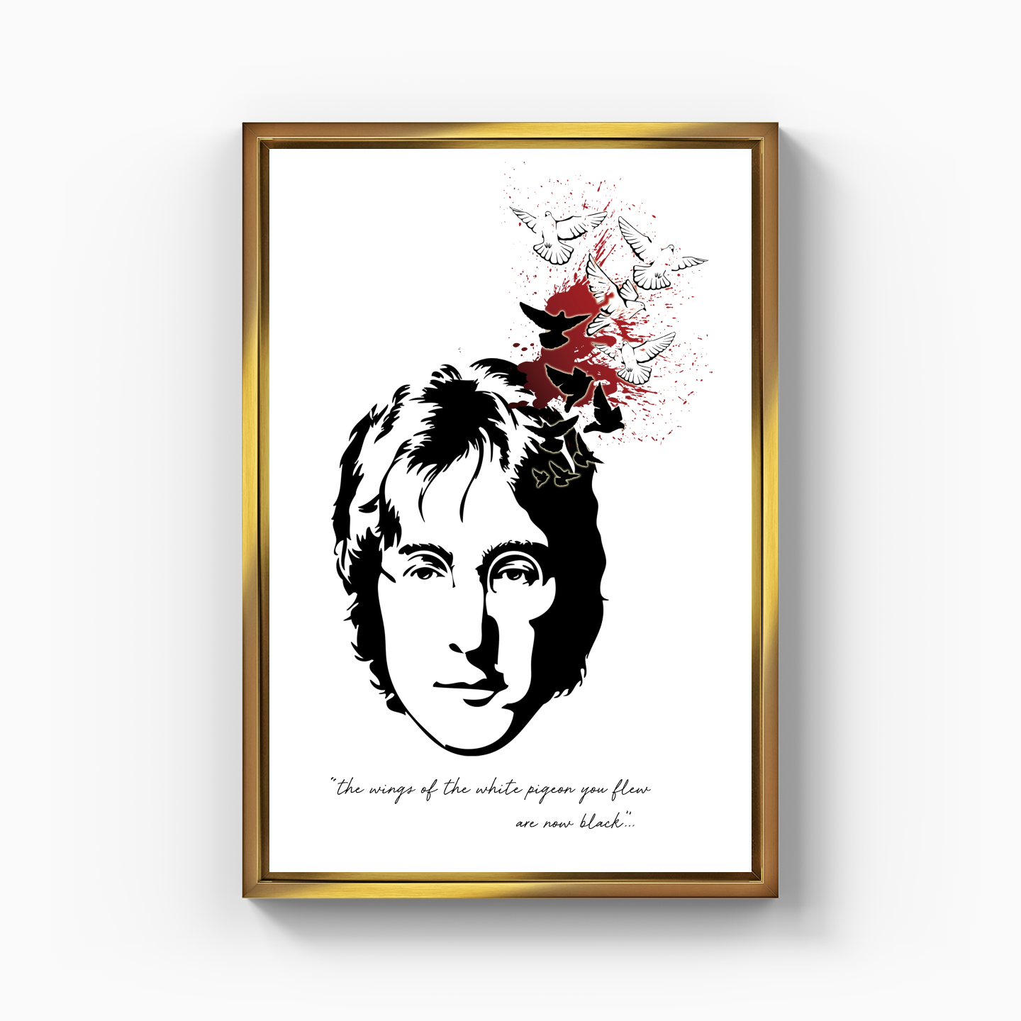 John Lennon 1980 - Canvas Print