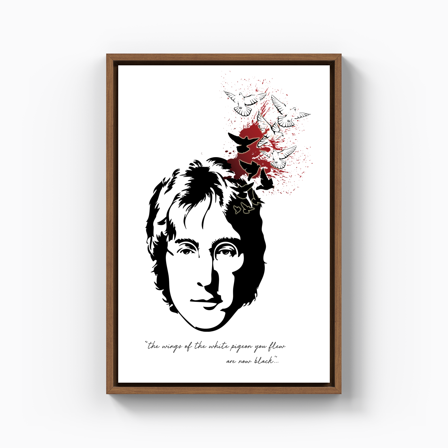 John Lennon 1980 - Canvas Print