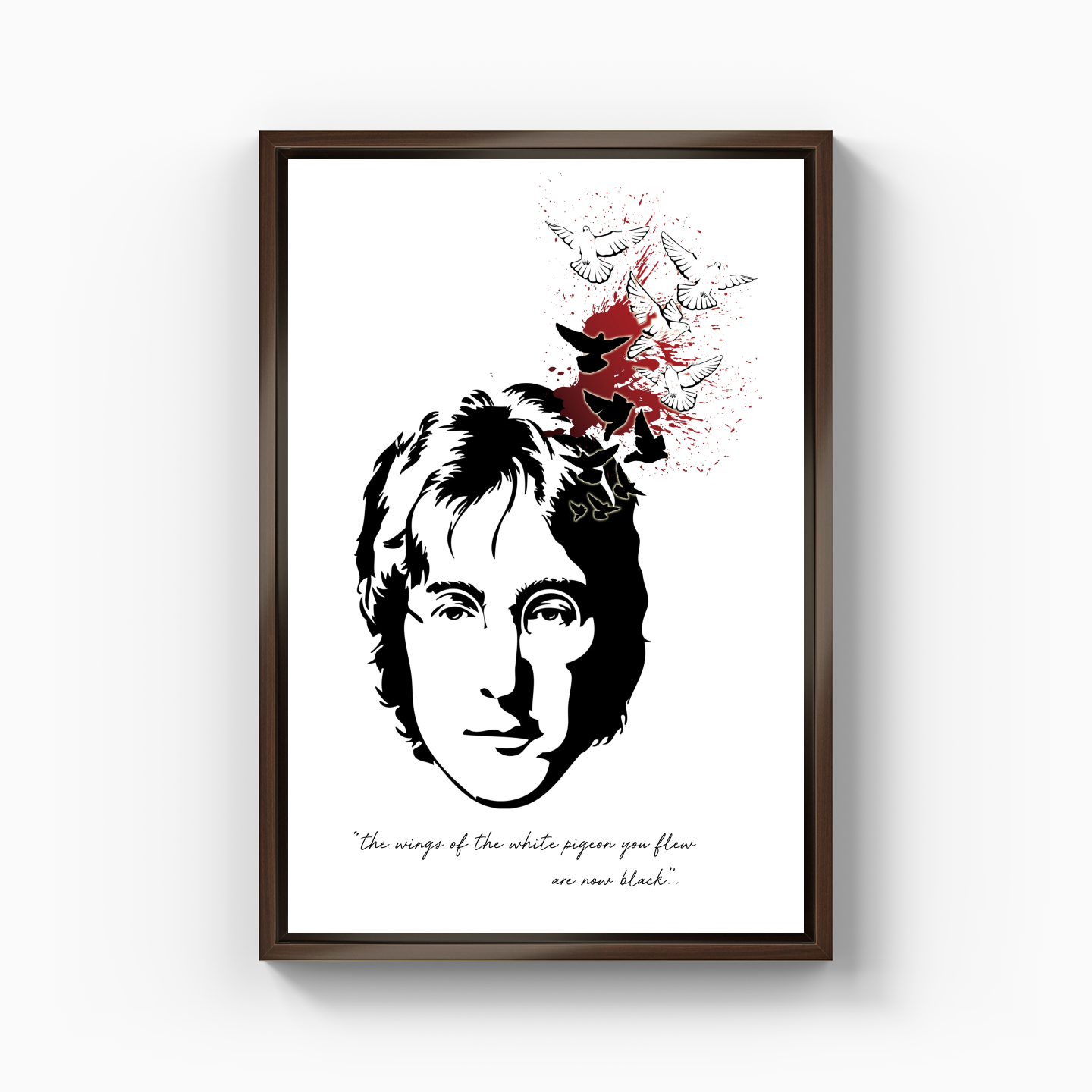 John Lennon 1980 - Canvas Print