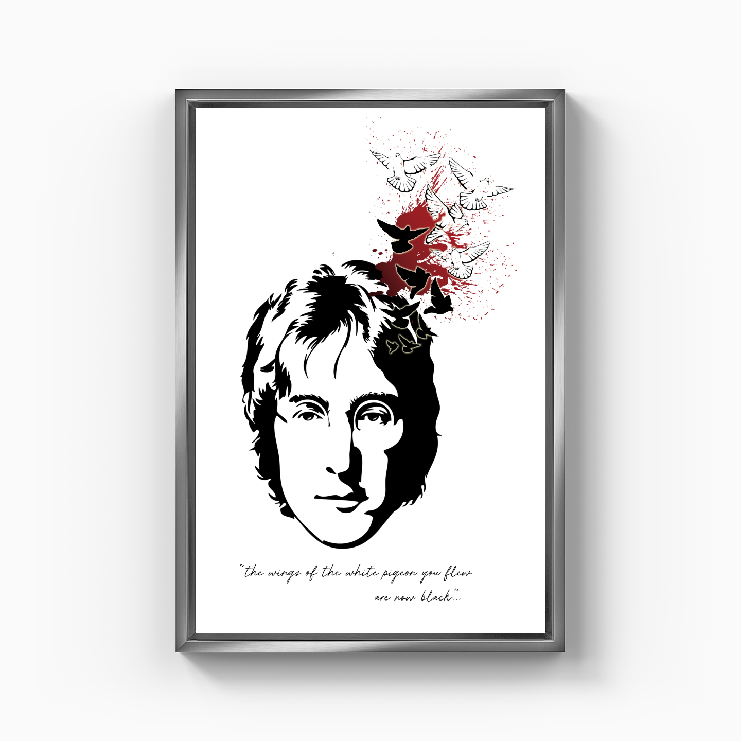 John Lennon 1980 - Canvas Print