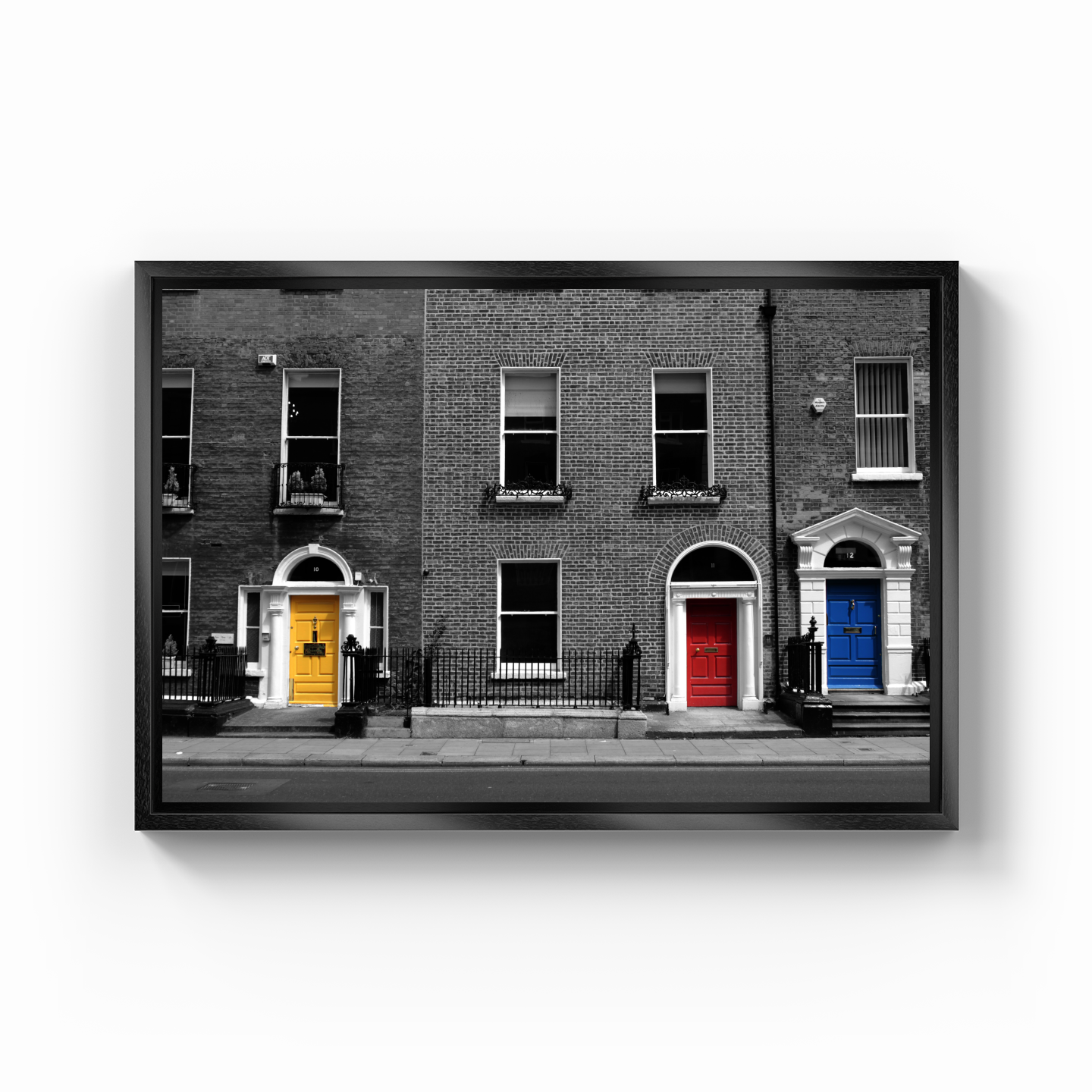 Georgian Doors - Canvas Print