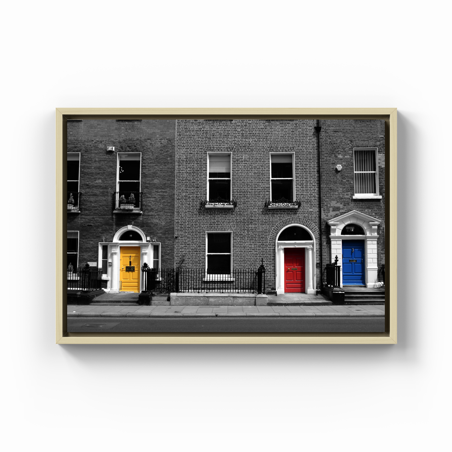 Georgian Doors - Canvas Print