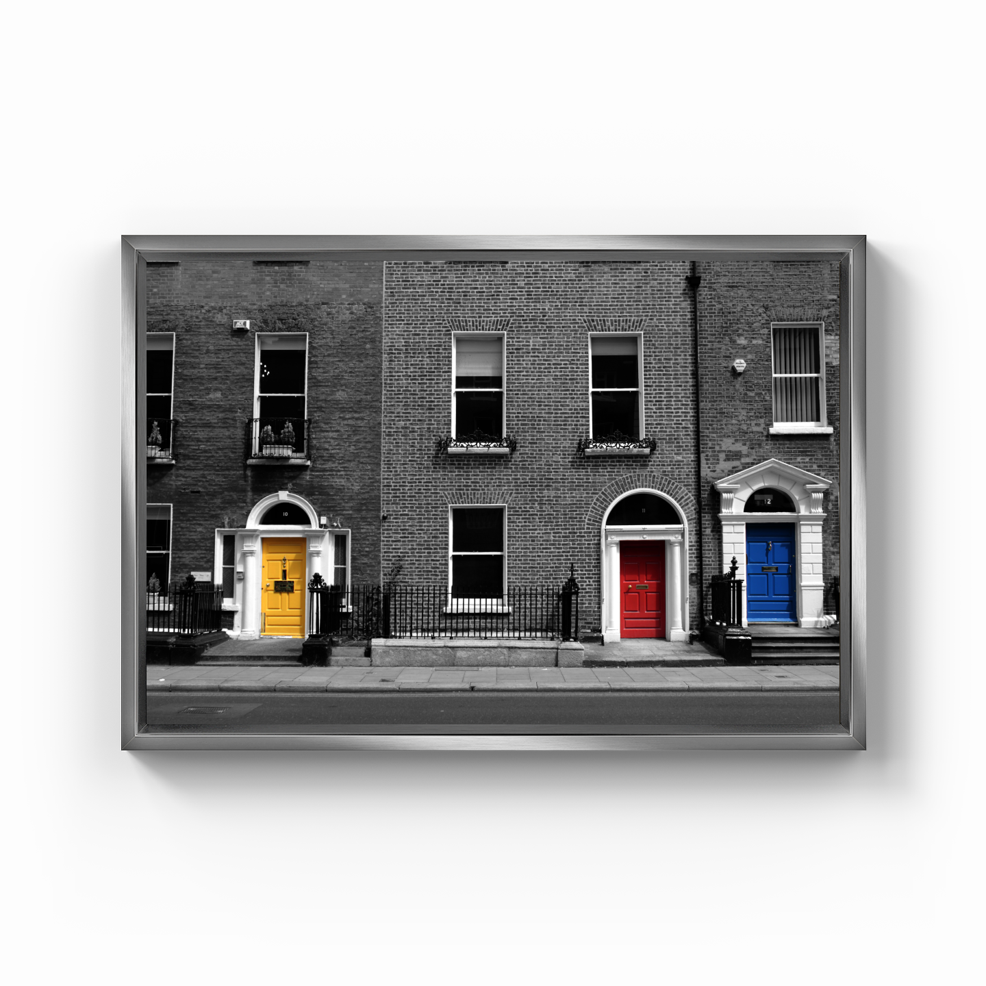 Georgian Doors - Canvas Print