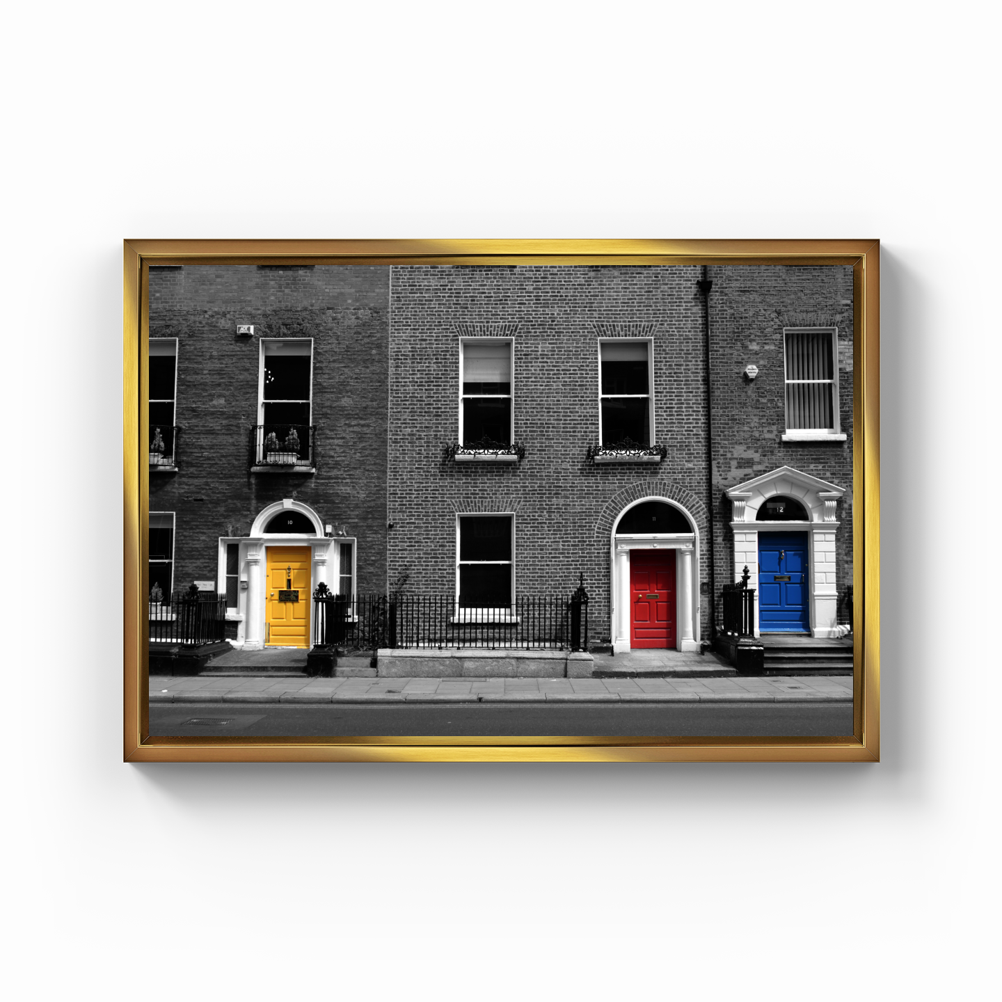 Georgian Doors - Canvas Print