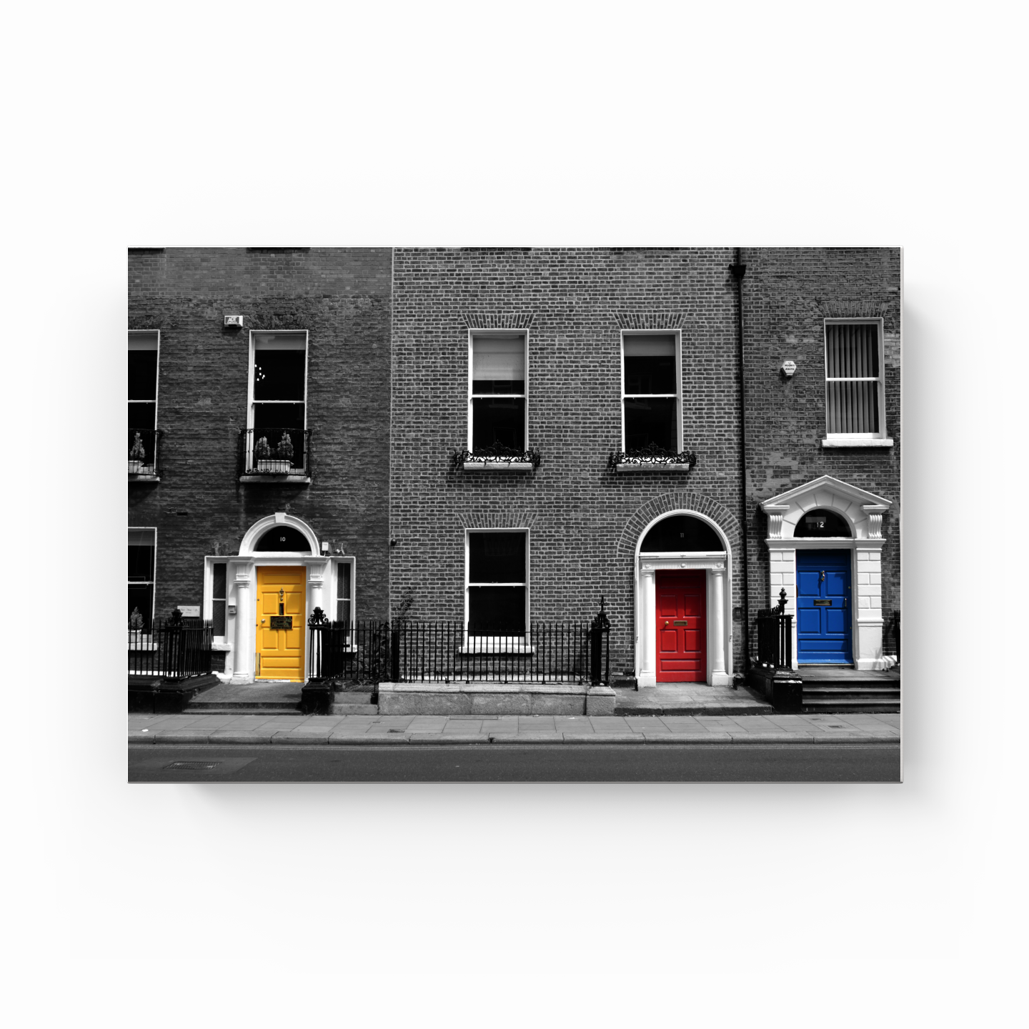 Georgian Doors - Canvas Print