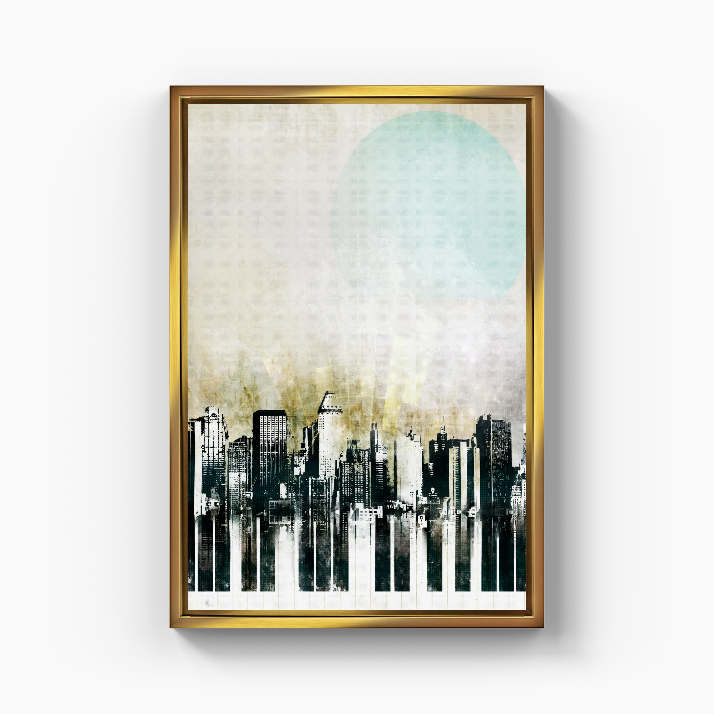 Music of City - Canvas Print