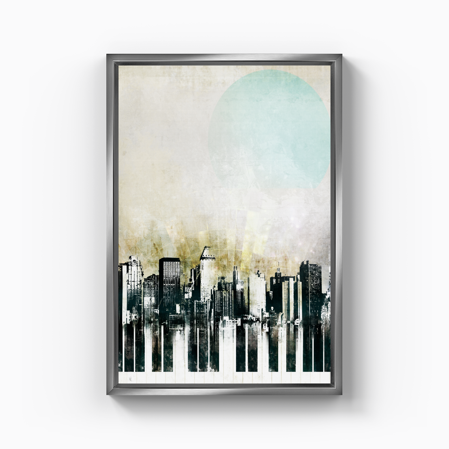 Music of City - Canvas Print