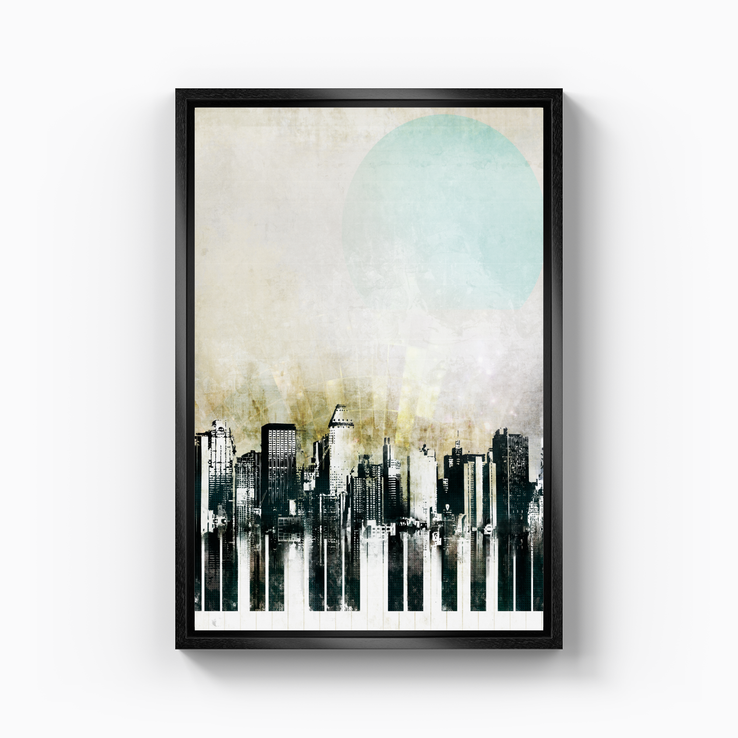 Music of City - Canvas Print