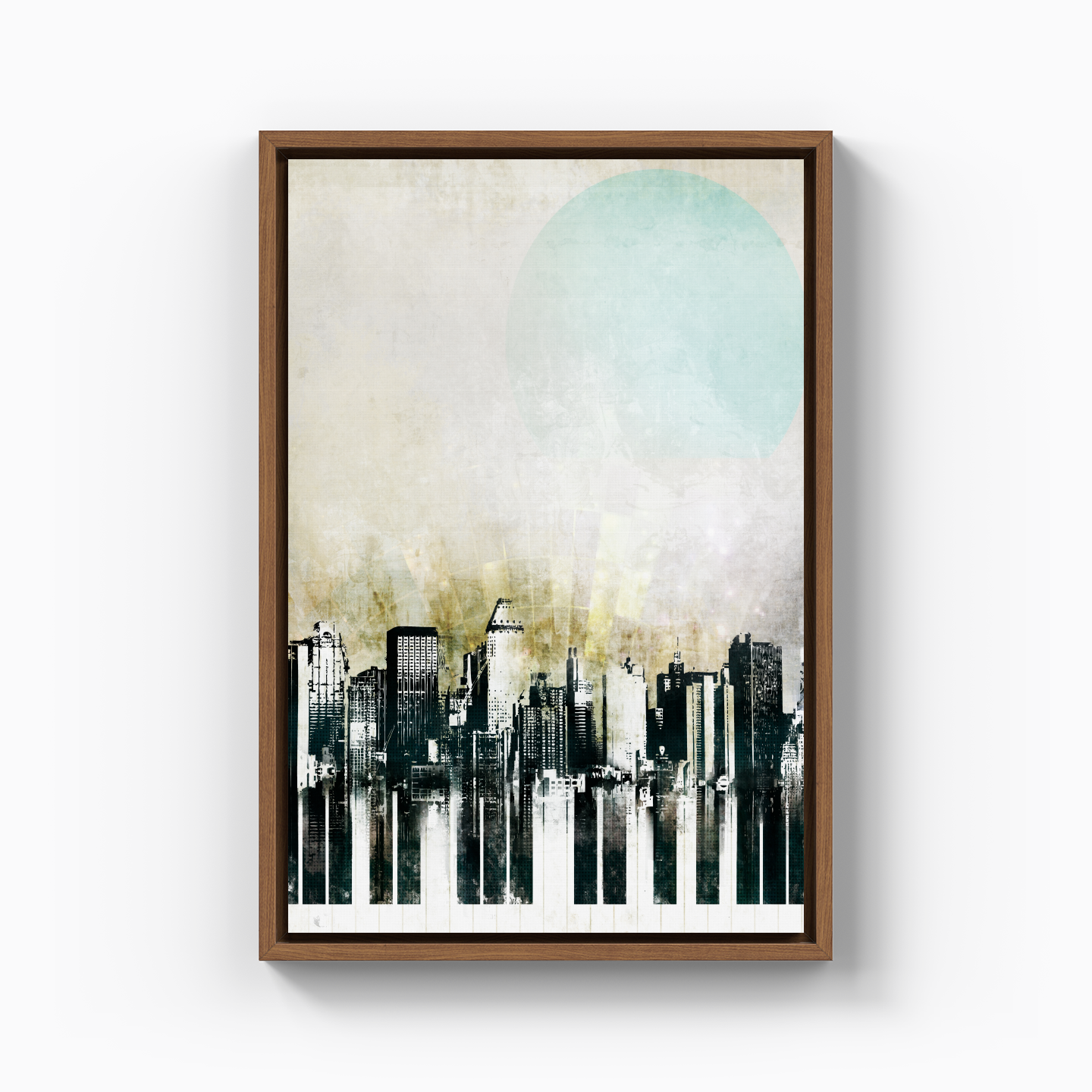 Music of City - Canvas Print