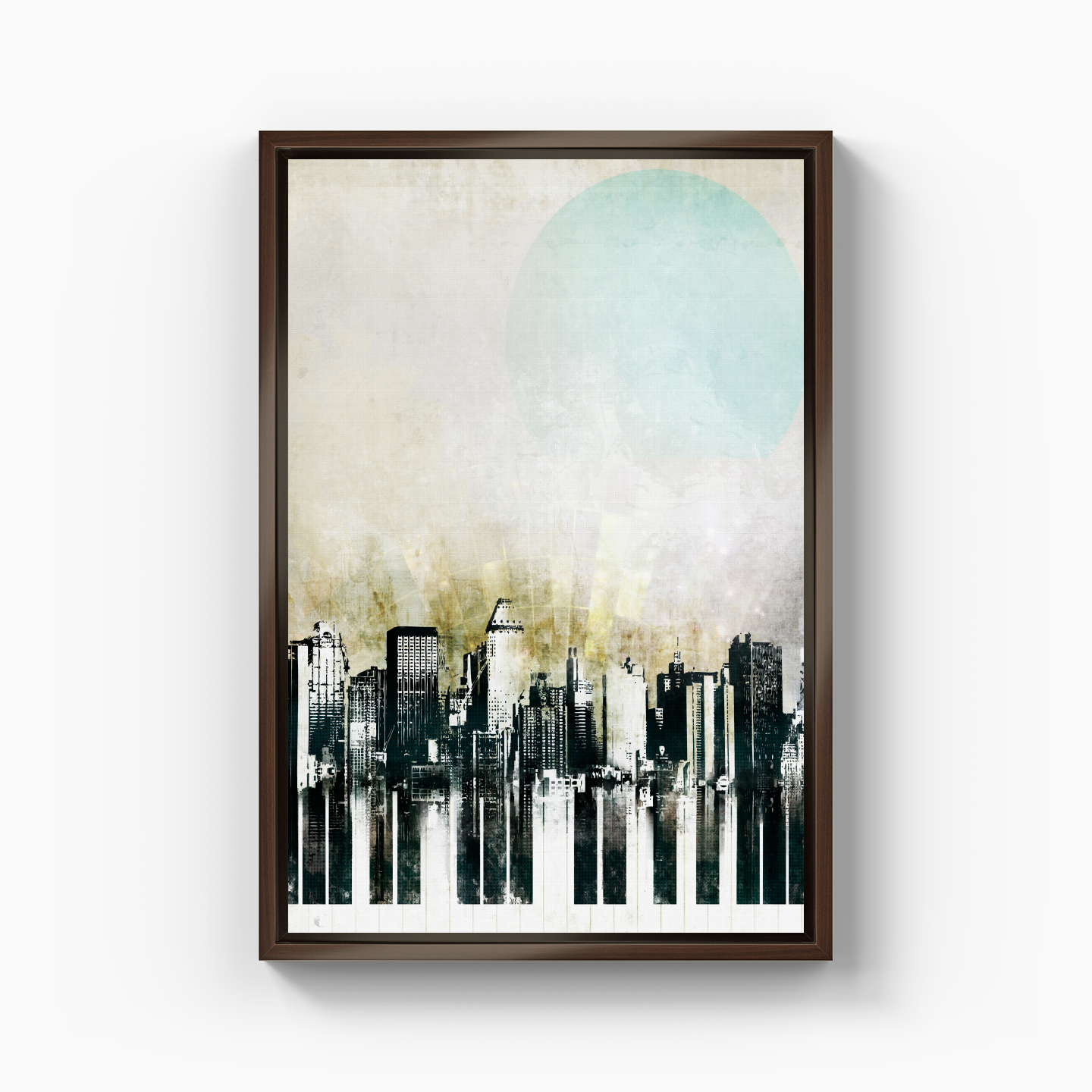 Music of City - Canvas Print